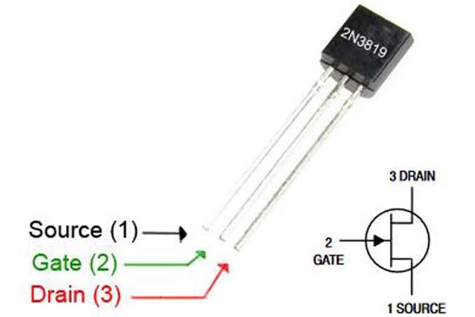2N3819 N-channel Transistor