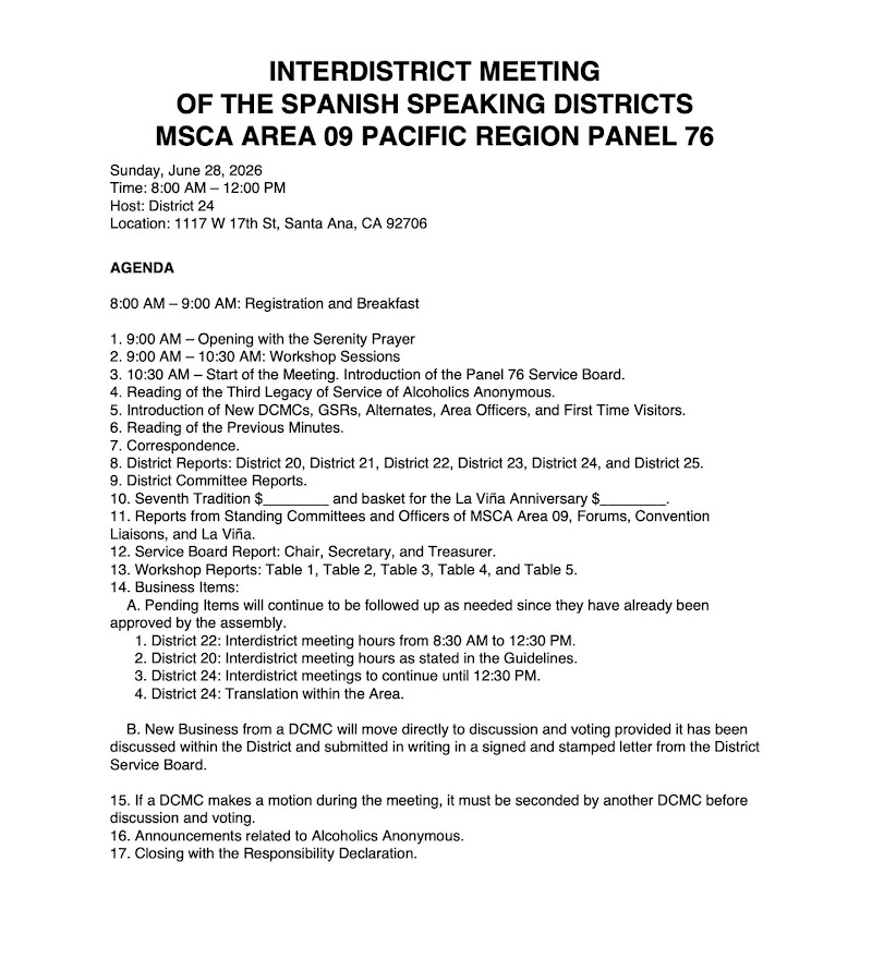 Flyer: Spanish Interdistrict Meeting (2)