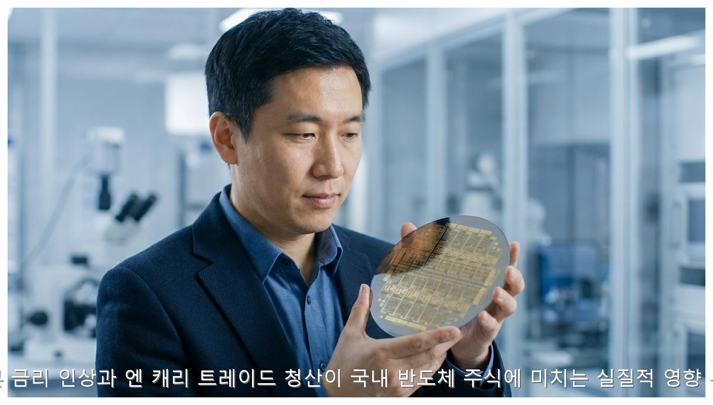 일본 금리 인상과 엔 캐리 청산 대응 전략 핵심 안내 및 분석 인포그래픽 (3)