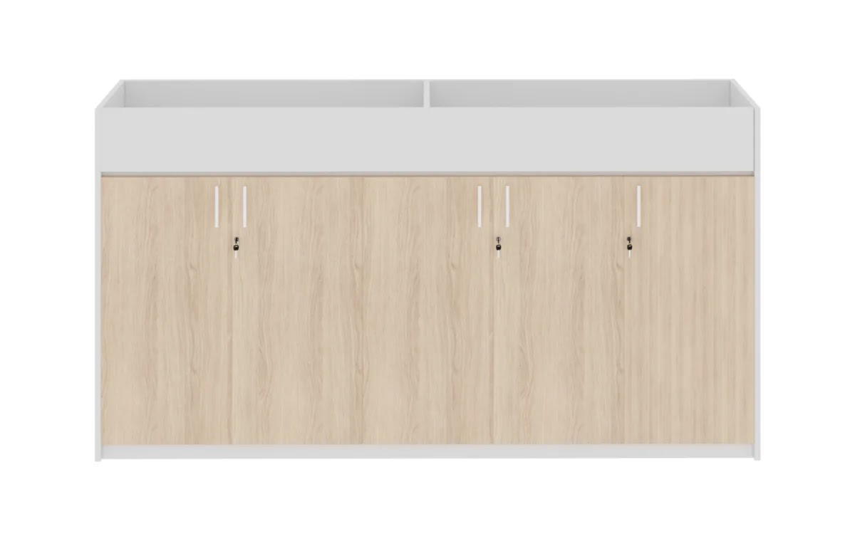 RADAR Color Five-Door (Low Height) Top Planter Box Cabinet