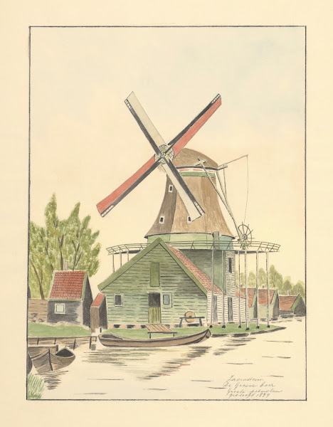 molens pelmolen De Groene Boer 1930 1940