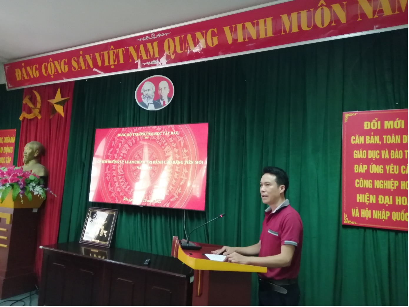 Khai mạc Lớp Đảng viên mới năm 2022