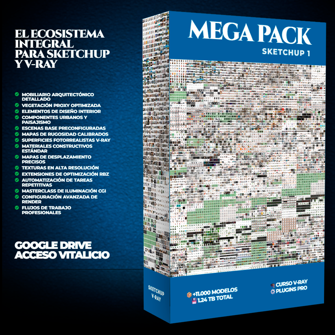 Mega Pack Sketchup 1