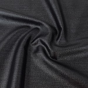 ラメ生地 サテン ブラック