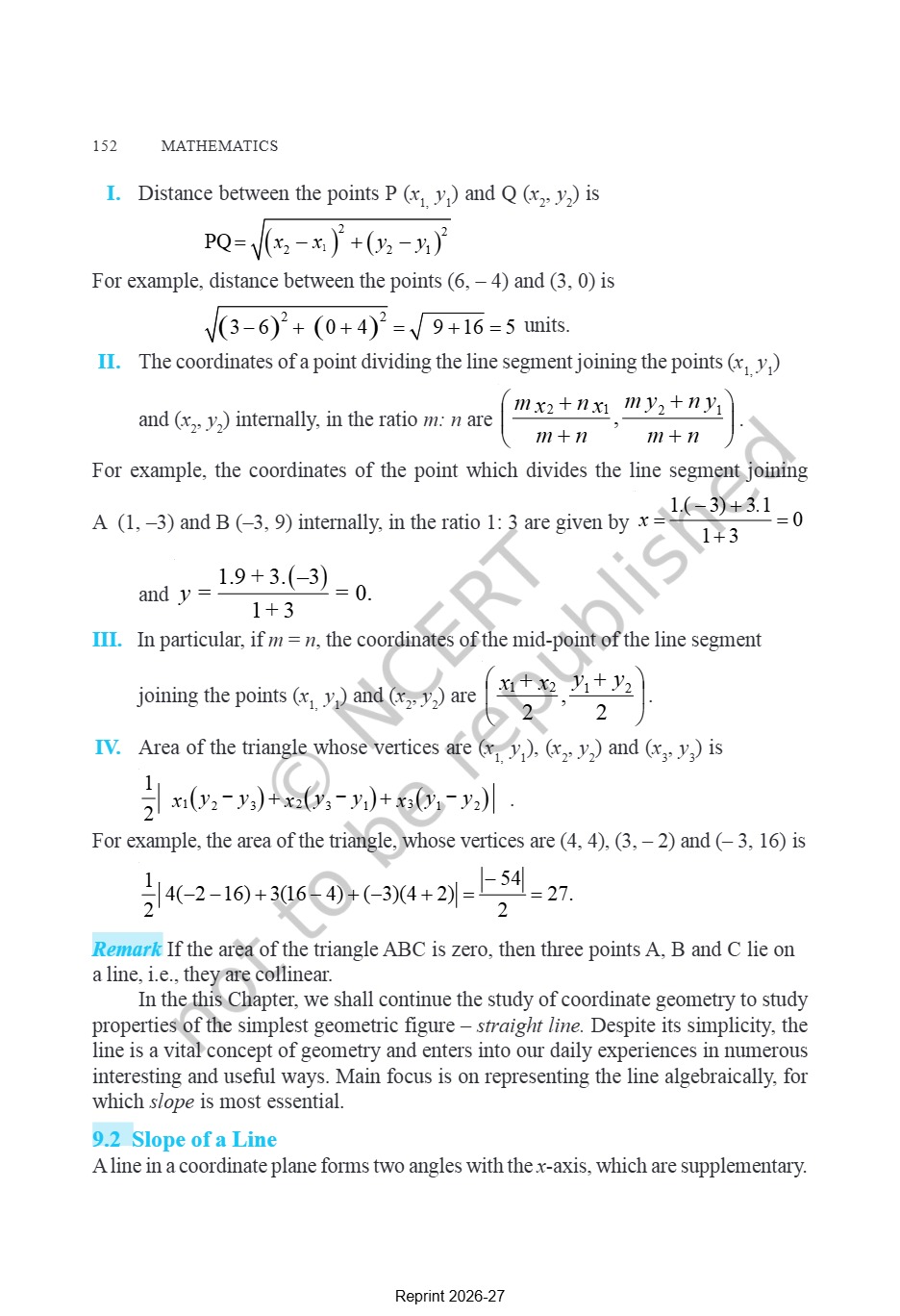 AHSEC Class 11 Mathematics Chapter 9 books Pdf (English Medium) ~ Daily ...