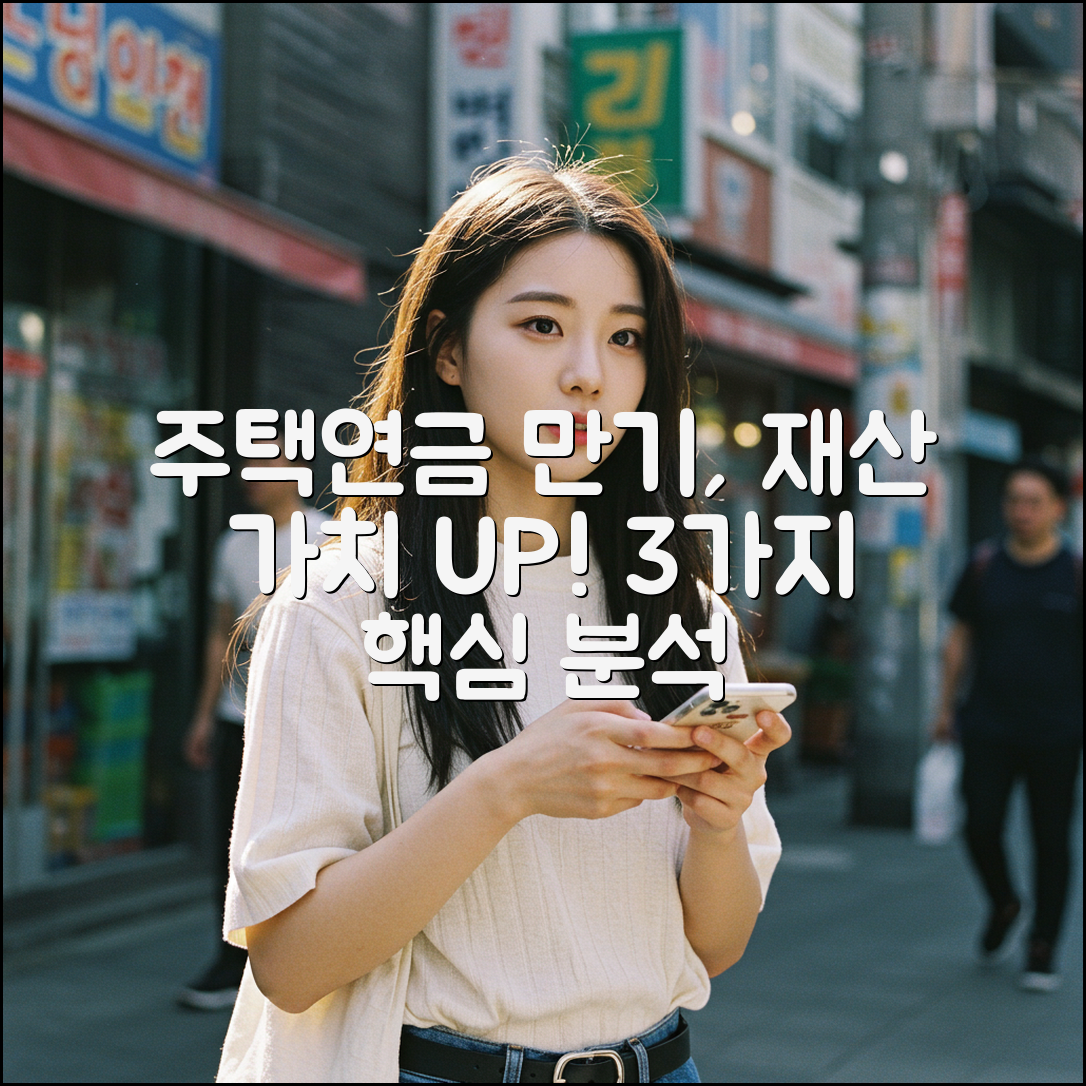 주택연금 만기, 재산 가치 3가지 분석 팁!