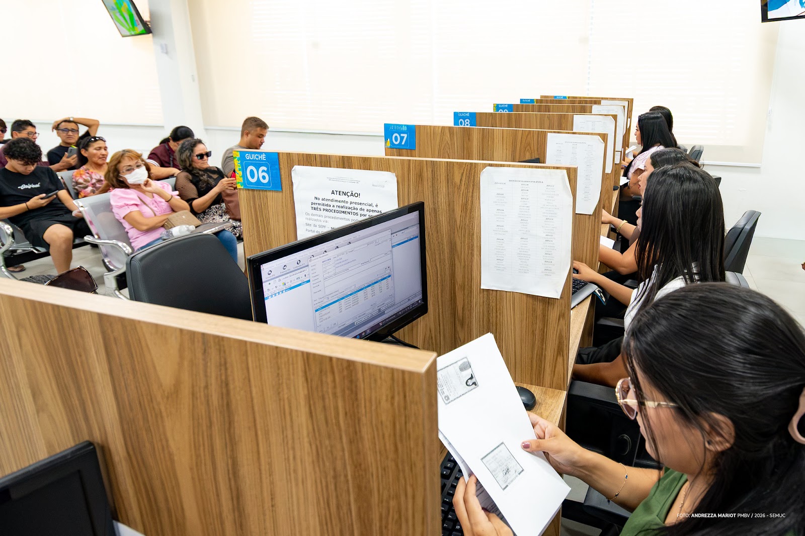 Fachada da sede da Secretaria de Planejamento de Boa Vista para regularizar débitos municipais