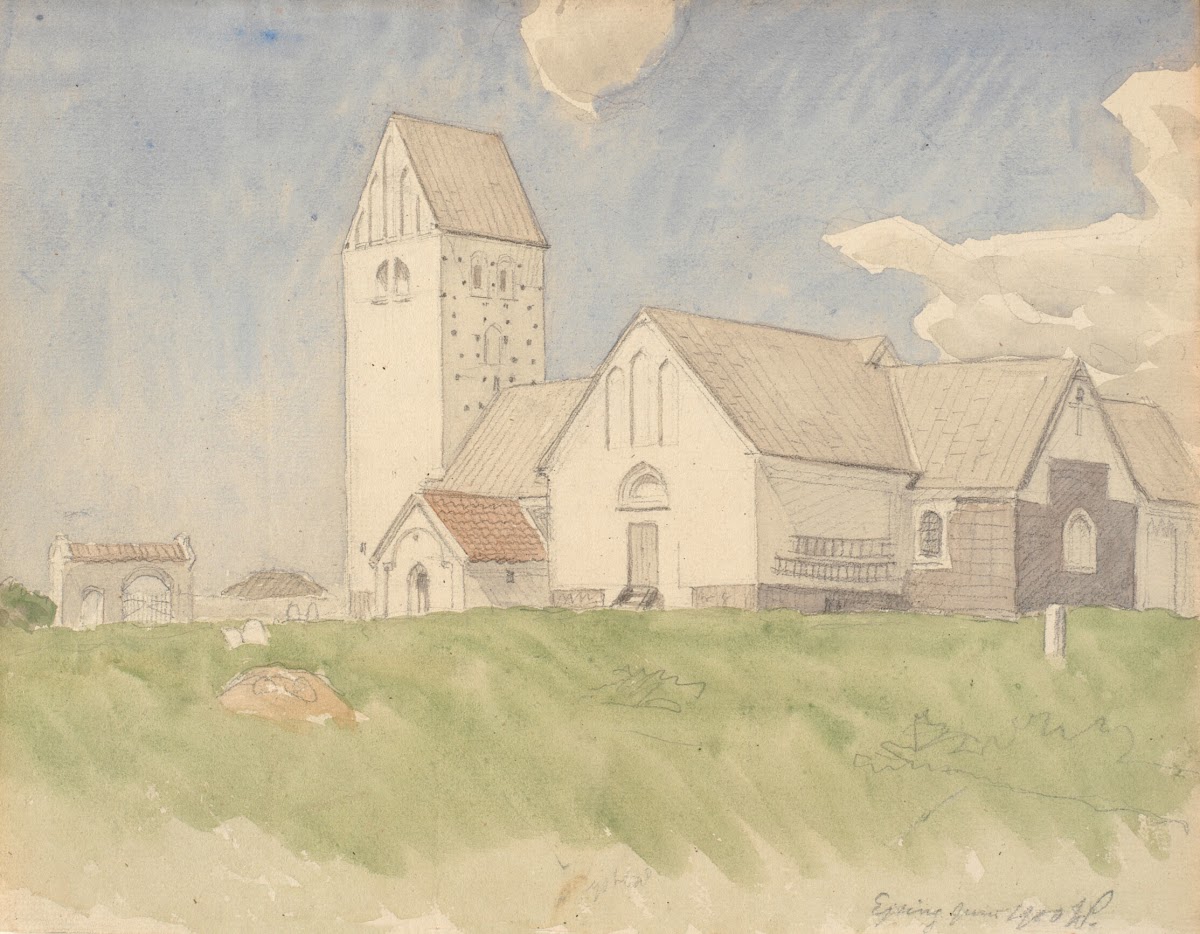 Ejsing Kirke 1900