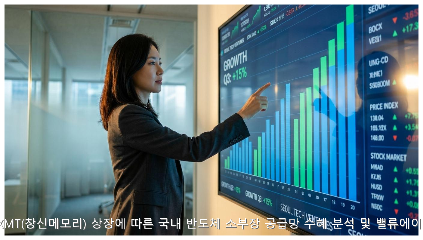 중국 CXMT(창신메모리) 상장에 따른 국내 반도체 소부장 공급망 수혜 분석 및 밸류에이션 전망 핵심 안내 및 분석 인포그래픽 (7)