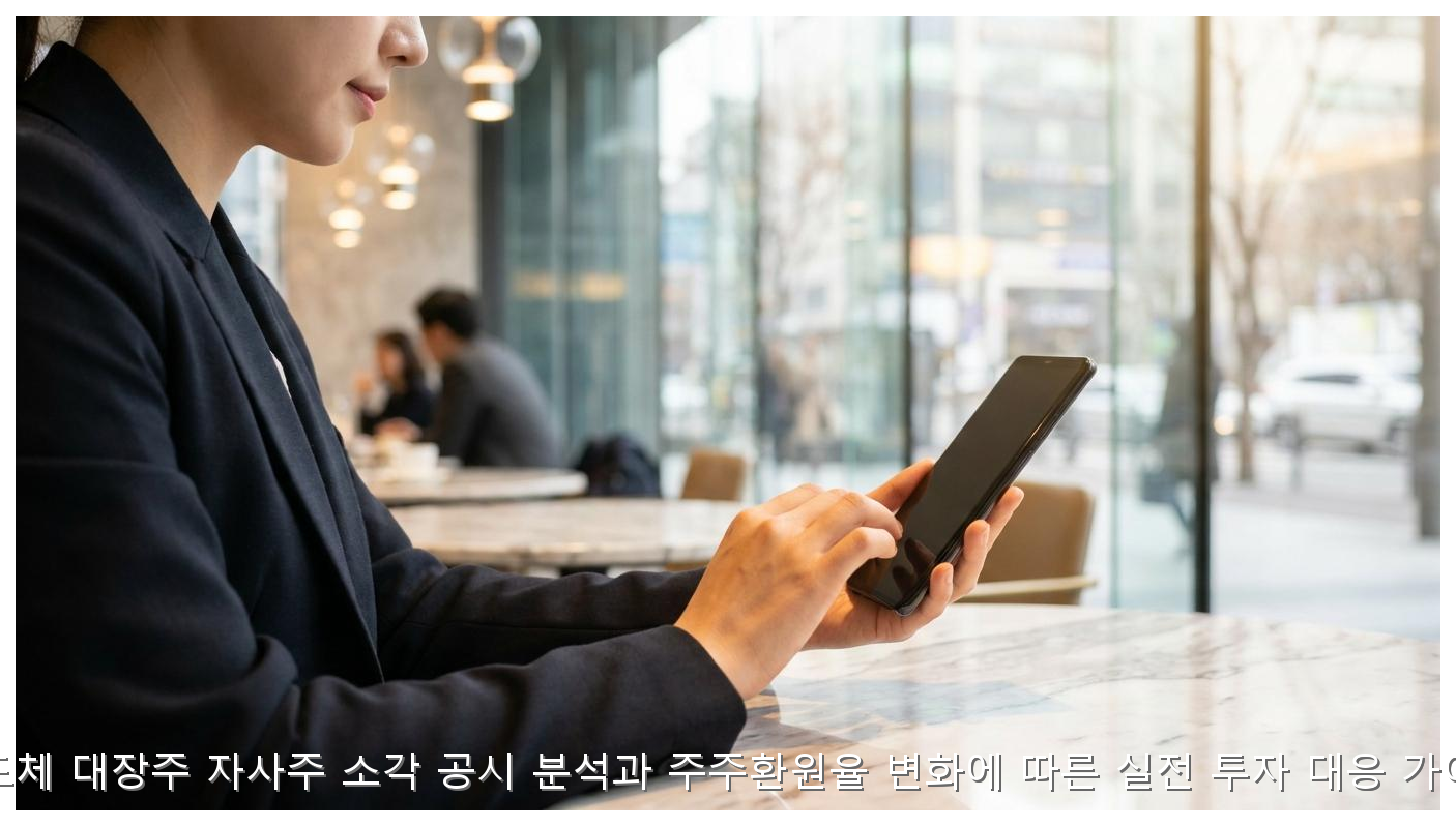 반도체 대장주 자사주 소각 공시 분석과 주주환원율 변화에 따른 실전 투자 대응 가이드 핵심 안내 및 분석 인포그래픽 (6)