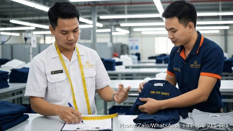 Dri Fit Shirts - Gold Garment Vietnam