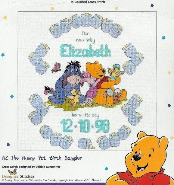 CMP P104 Birth Certificate Winnie The Pooh
