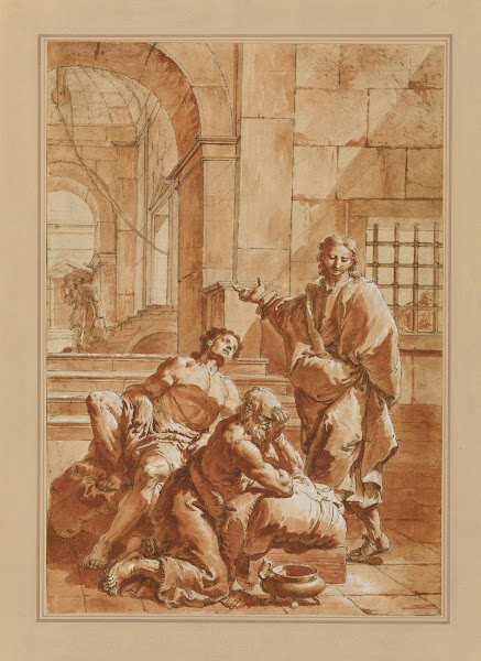 Joseph Interpreting the Dreams of his Fellow Prisoners 1750