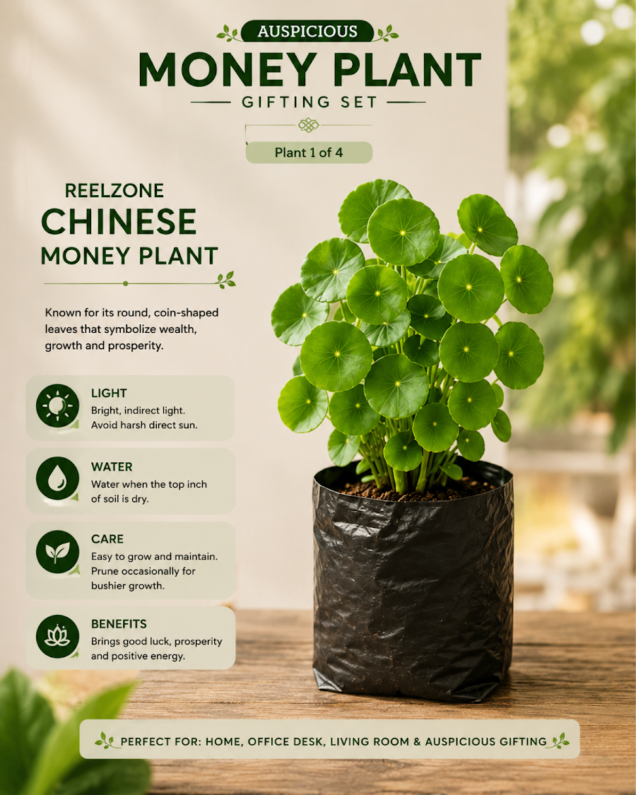 Auspicious Money Plant Gifting Set — view 3