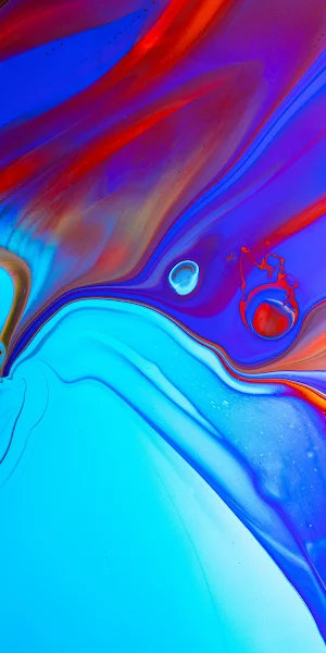 Paint, Art, Liquid, Blue, Purple 4K iPhone Wallpaper Background
