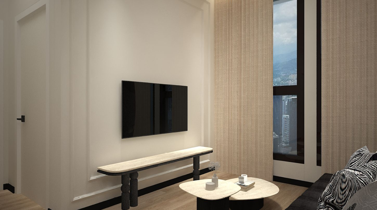 Phoeniz Suites @ KL City Centre — living area type a