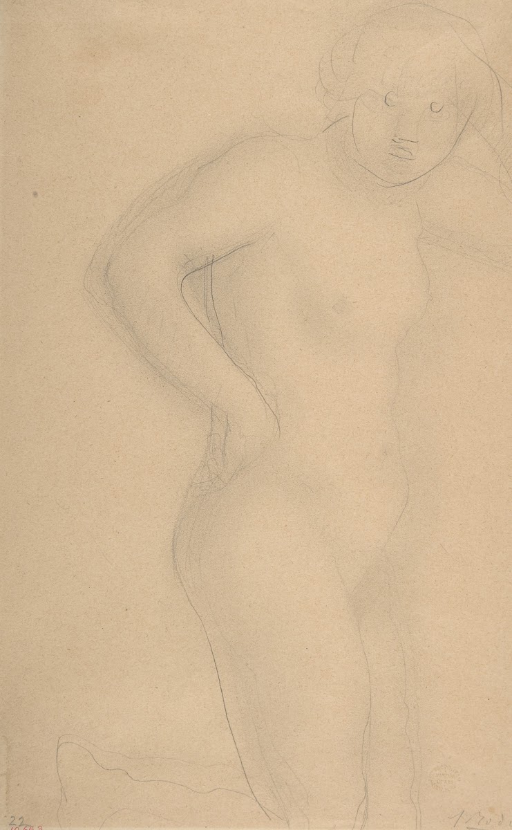 Young Girl Kneeling 18401917
