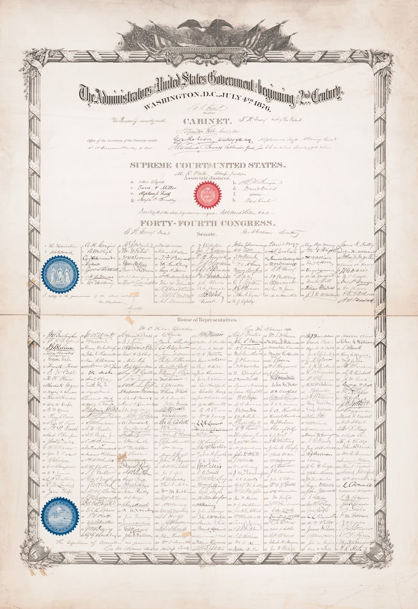 The Administators Of The United States Government At The Beginning Of Its 2nd Ce