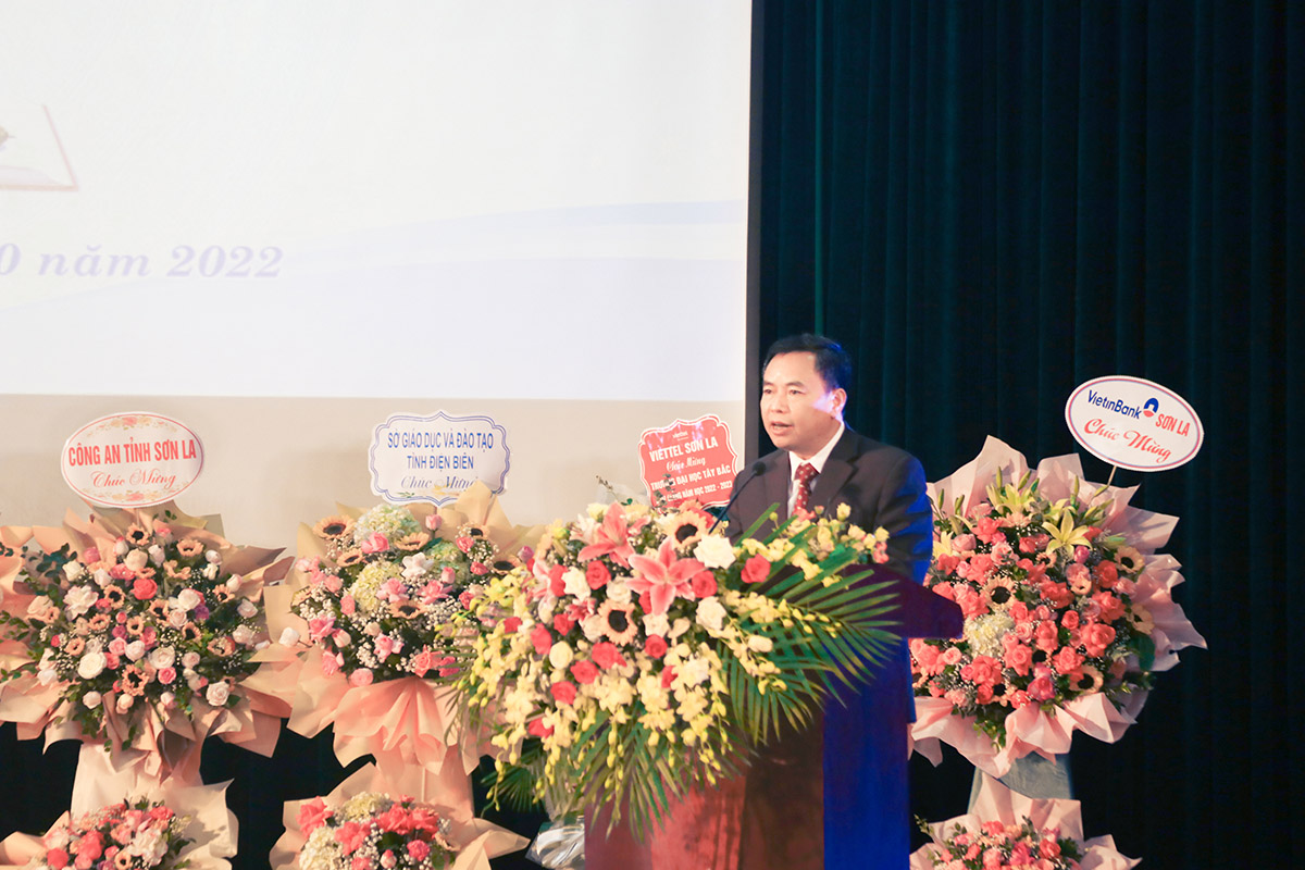 Lễ Khai giảng năm học 2022 - 2023 của Trường Đại học Tây Bắc thành công tốt đẹp