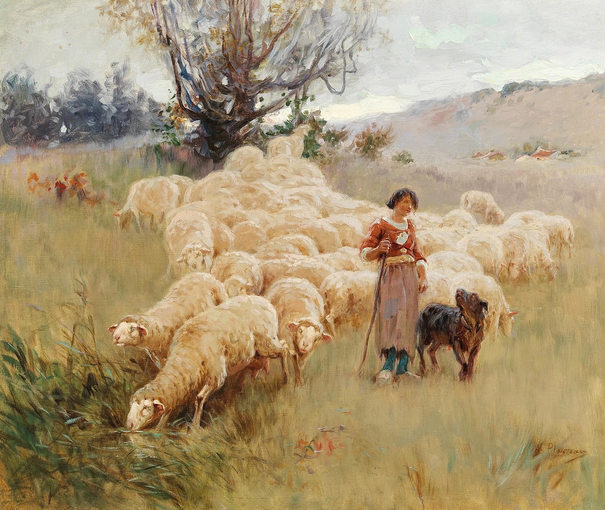 A Flock of Sheep