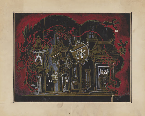 Vaudeville Dragon and Chinese Village Street 1934 1943