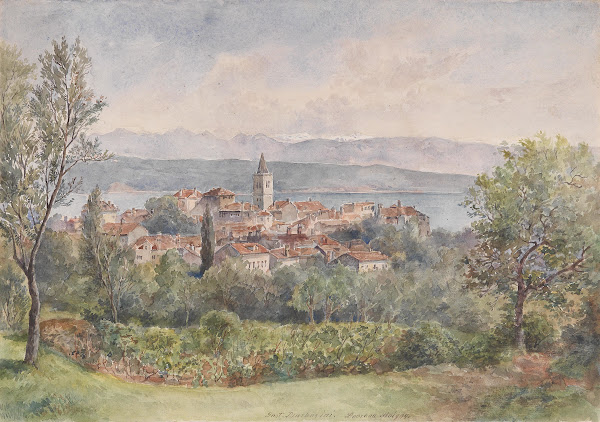 Blick auf Lovran 1904
