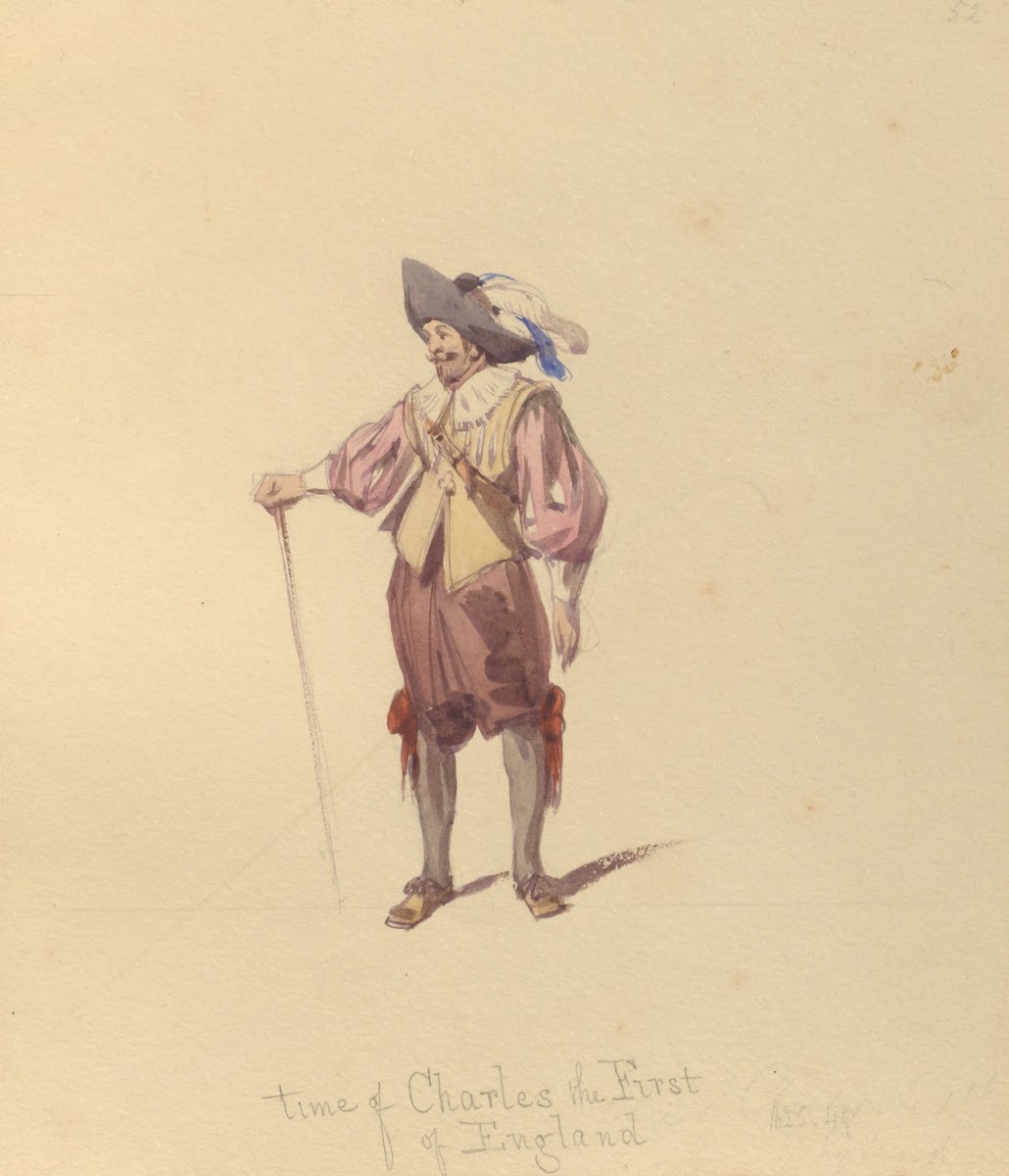 Sketches of costume Pl117 1842