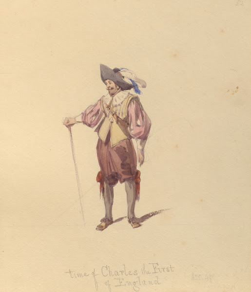 Sketches of costume Pl117 1842