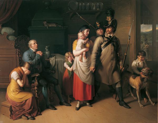 Die Heimkehr des Landwehrmannes 1820