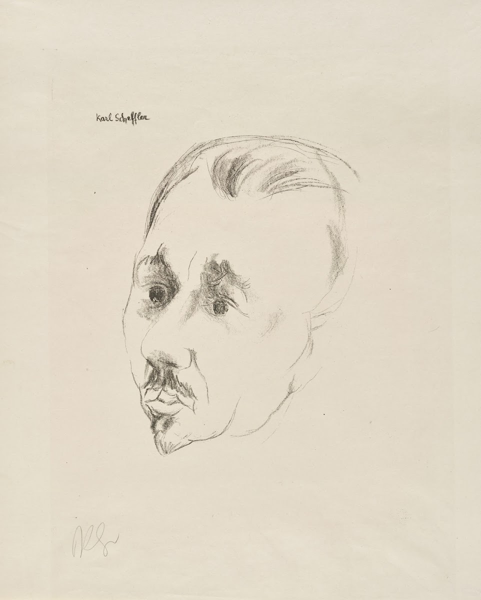 Karl Scheffler 1925