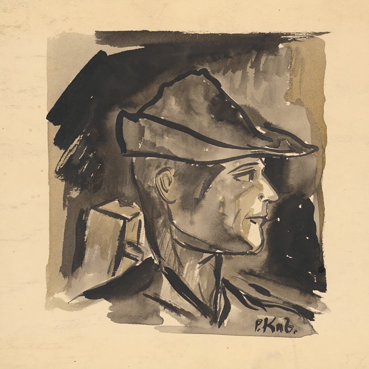 Man in a hat 1905