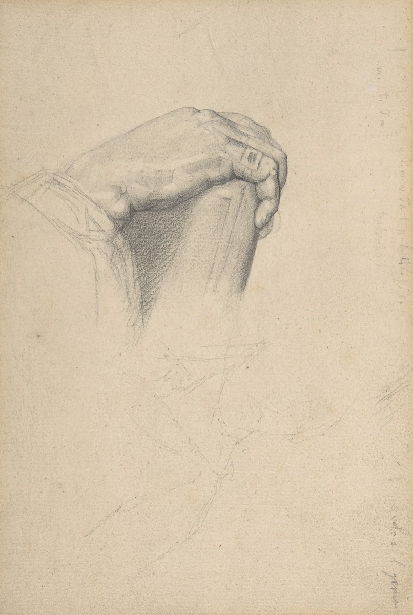 The Hand of Poussin after Ingres 187577