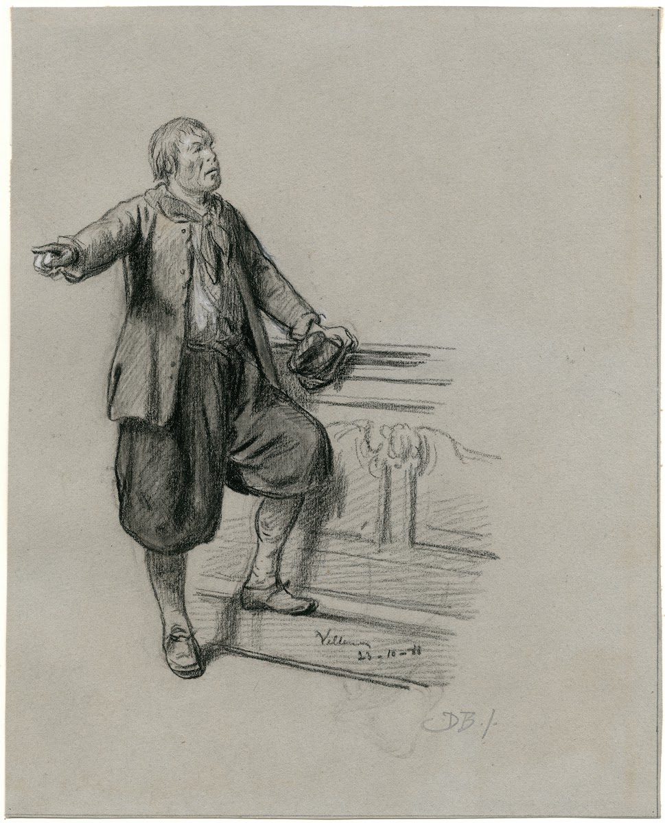 Velleman a character from Jacob van Lenneps Ferdinand Huyck 1888