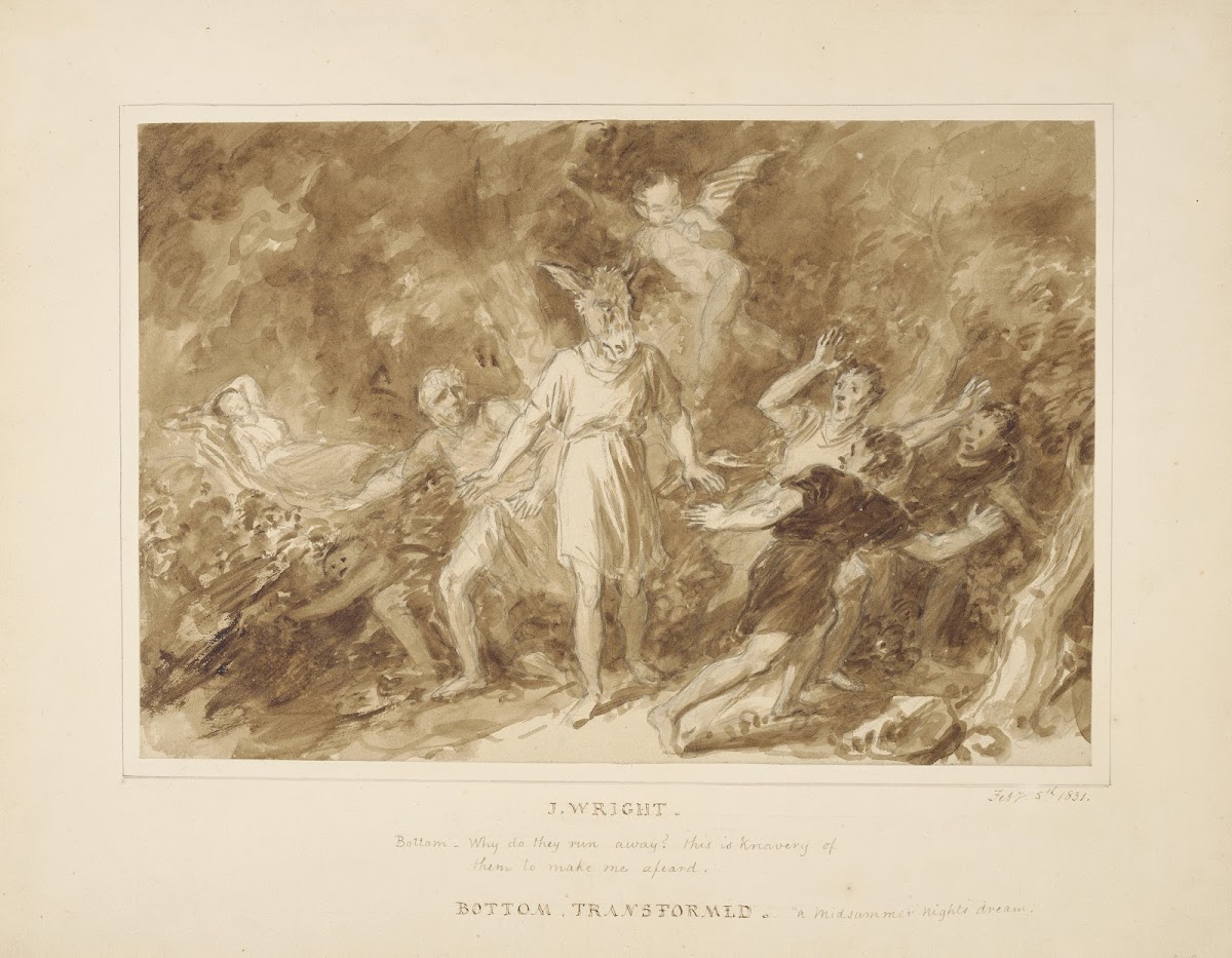 Bottom transformed A midsummer nights dream III 1 1831