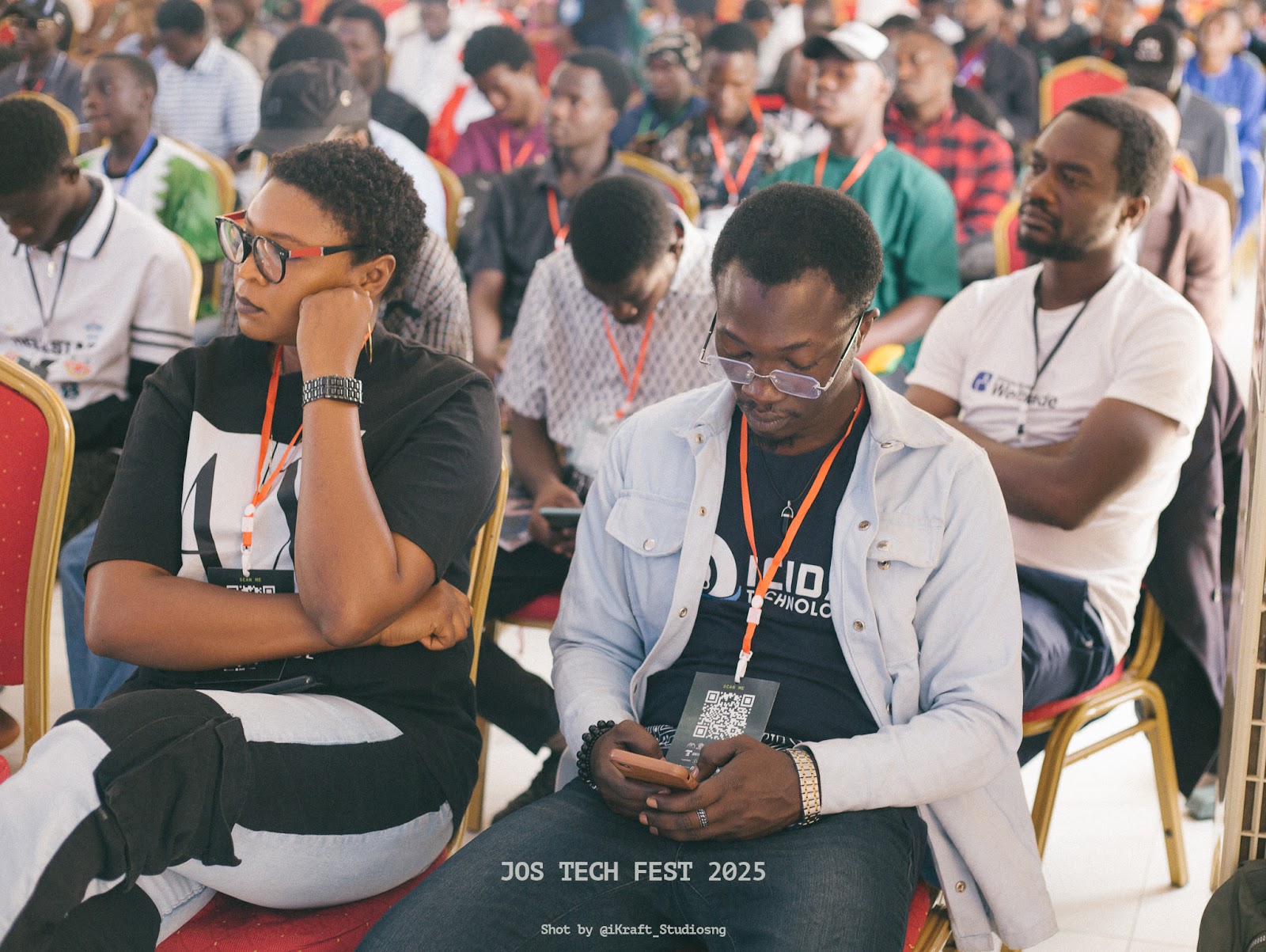 TechFest banner and branding