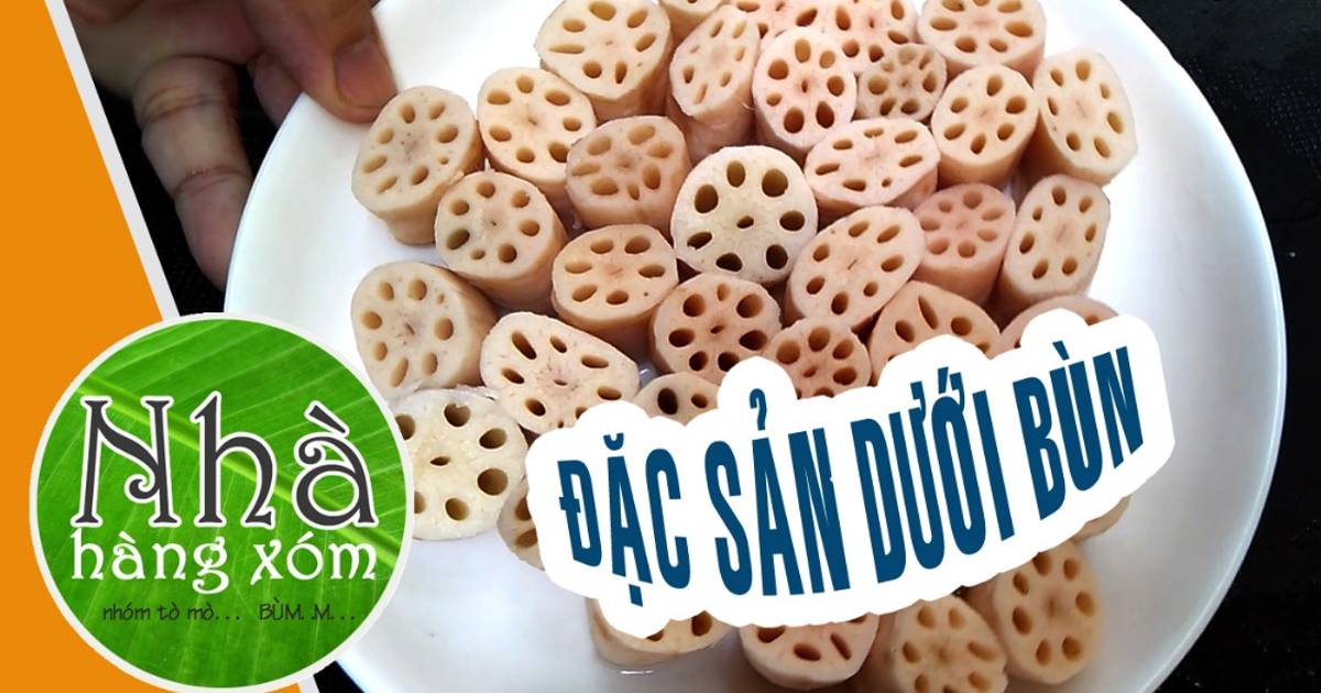Canh sườn hầm củ sen của Nhà Hàng Xóm