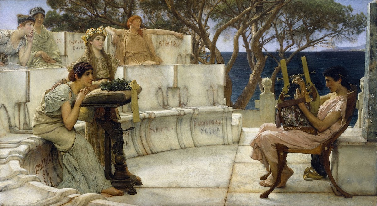 Sappho and Alcaeus 1881