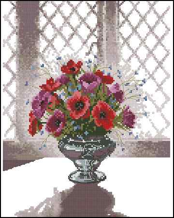 CMP 170429 Silver Vase