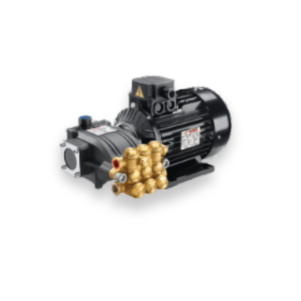 Electric motor pumps units