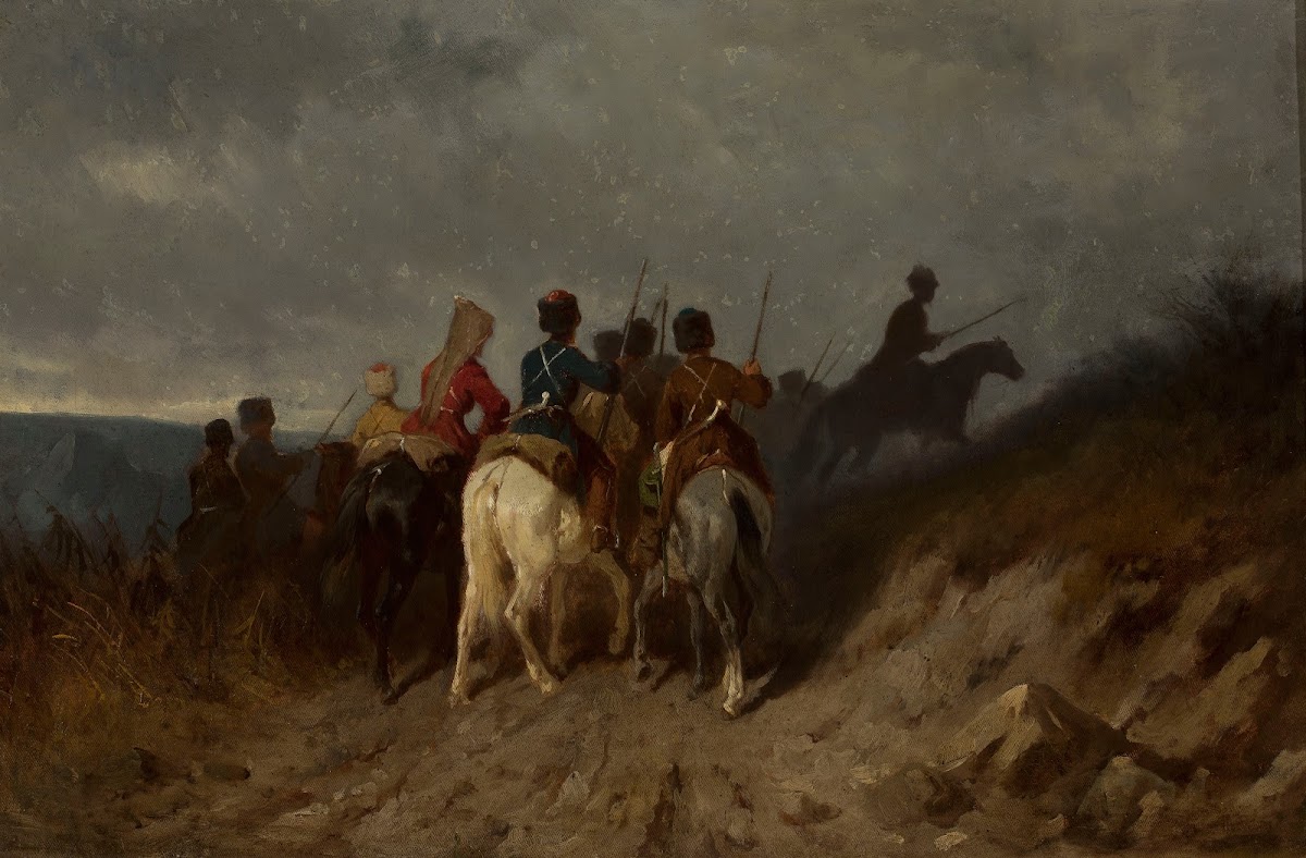 Reconnaissance by Kuban Cossacks between 1868 and 1869