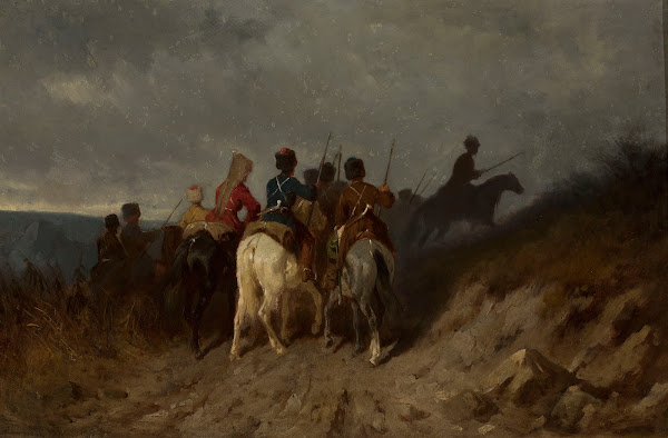Reconnaissance by Kuban Cossacks between 1868 and 1869