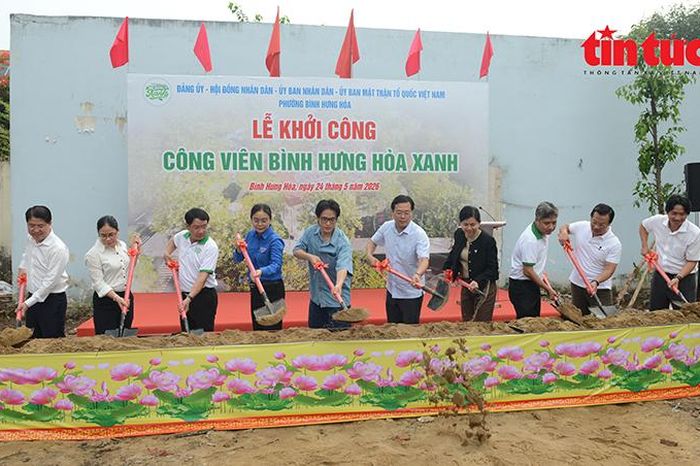 TP Hồ Chí Minh: Khởi công xây dựng công viên Bình Hưng Hòa Xanh - Báo Tin Tức TTXVN