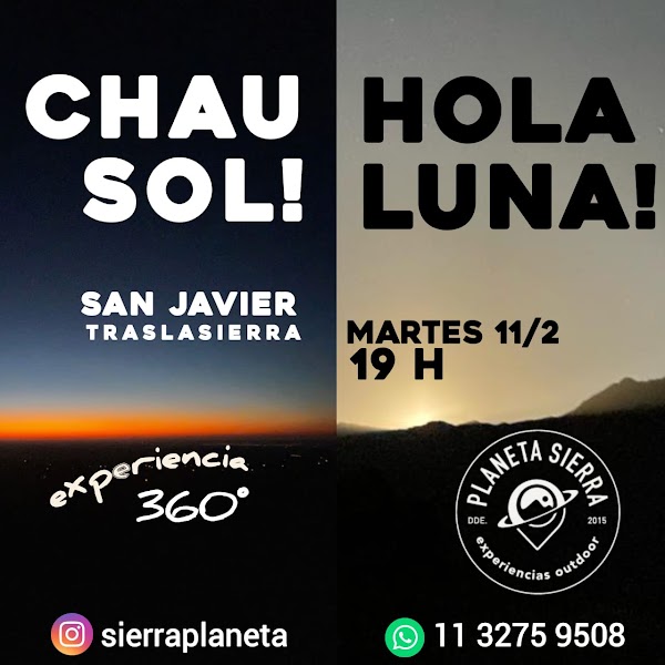 CHAU SOL! HOLA LUNA!