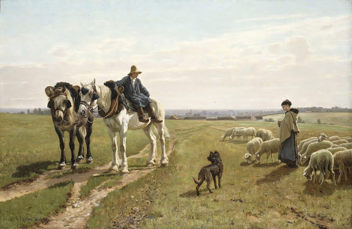 October Morning at Grez 1881 1882