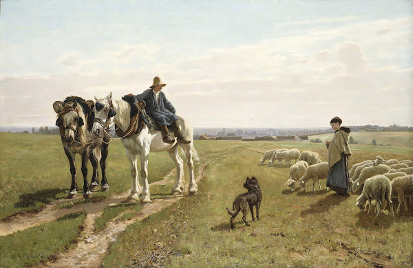 October Morning at Grez 1881 1882