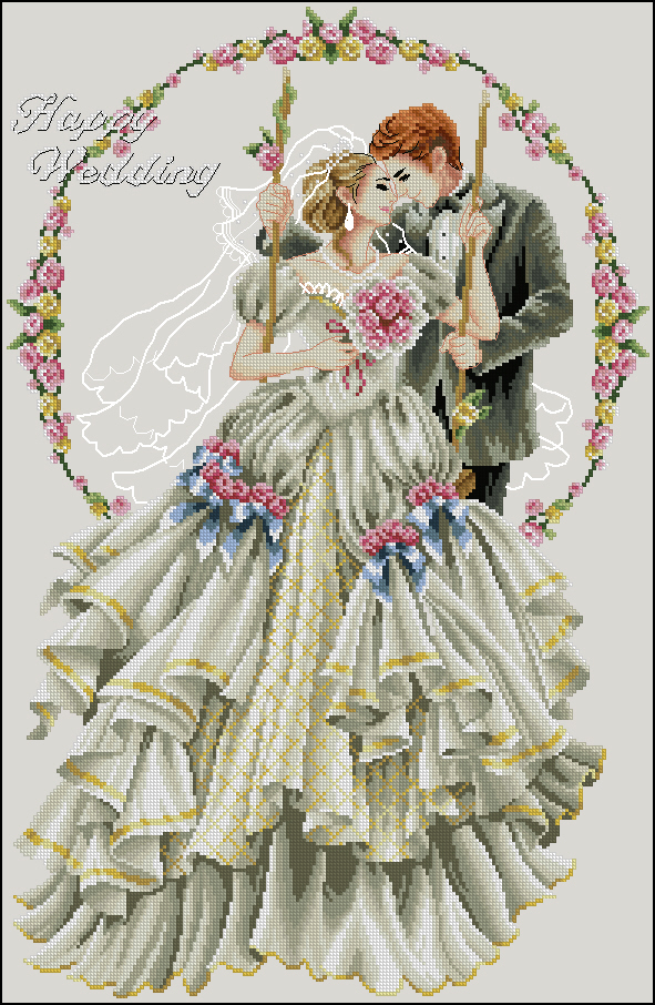 DOME101202 Happy Wedding