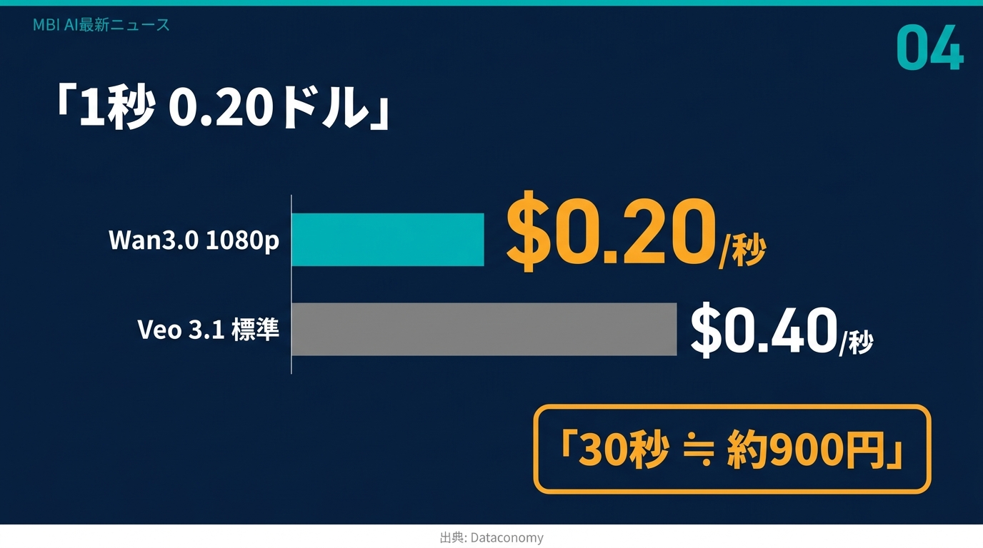 1秒0.20ドル 価格比較