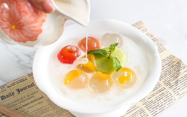 Chè Thạch Trái Cây Pha Lê