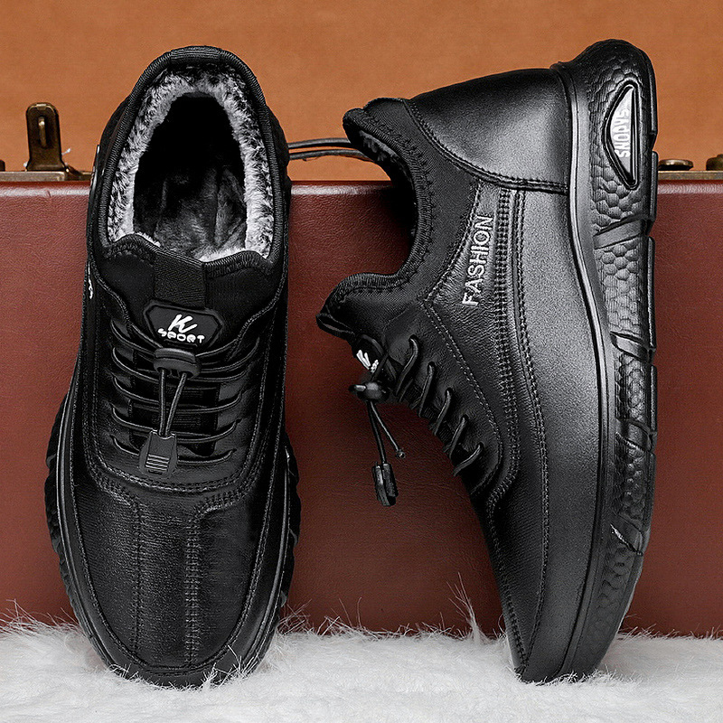 Warm Men's Winter Boots, Insulated