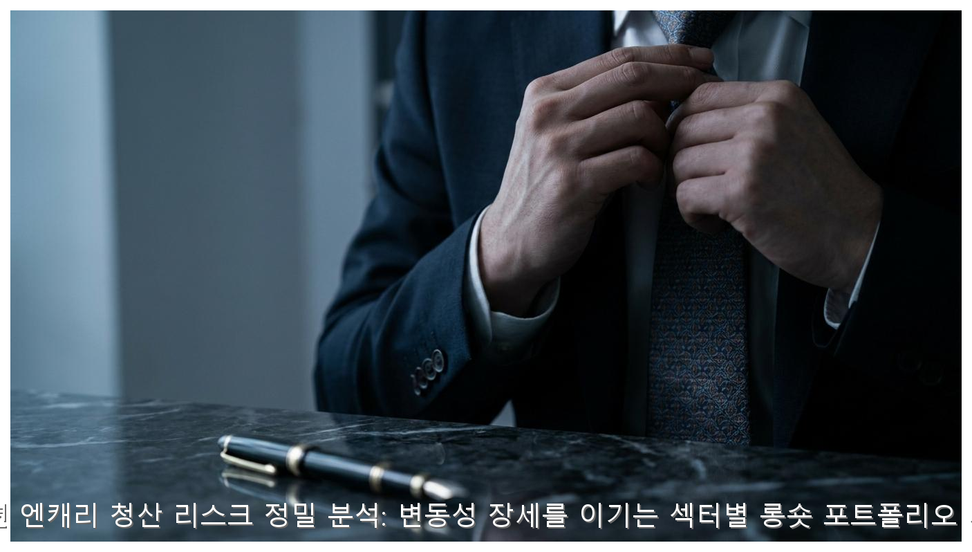 2026년 엔캐리 청산 리스크 정밀 분석: 변동성 장세를 이기는 섹터별 롱숏 포트폴리오 가이드 핵심 안내 및 분석 인포그래픽 (4)